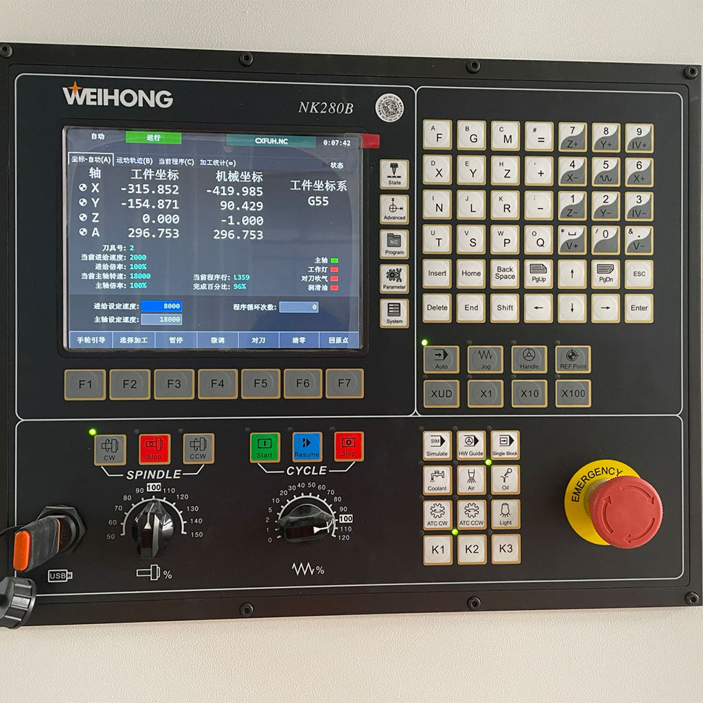 multifunction automatic cnc wood lathe controller